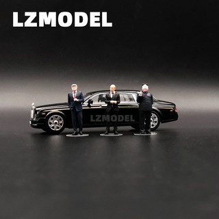 创造者模型正版原创LZMODEL1/64比例总统系列模型人偶搭配风火轮