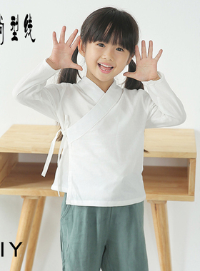 打板裁剪图童装汉服唐装中国风外套纸样服装图纸1:1实物纸样CWT3