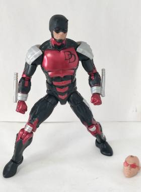 散货 marvel legends 复古系列 夜魔侠缺配件 6寸 15cm 可动人偶