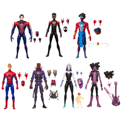 现货Marvel Legends 蜘蛛侠纵横宇宙第二波2099格温迈尔斯6寸人偶