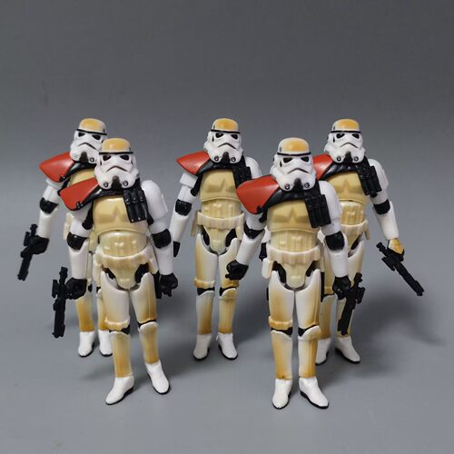 Star Wars 星球大战  沙漠白兵 帝国风暴兵 3.75寸10cm 可动人偶