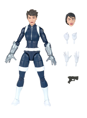 正版全配散货Marvel Legends振波女特工控制者套 6寸可动人偶模型