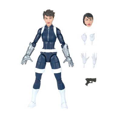 正版全配散货Marvel Legends振波女特工控制者套 6寸可动人偶模型