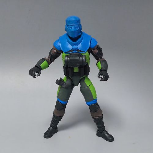 GIJOE特种部队眼镜蛇厨师 面部涂装不完全 无配件6寸可动人偶