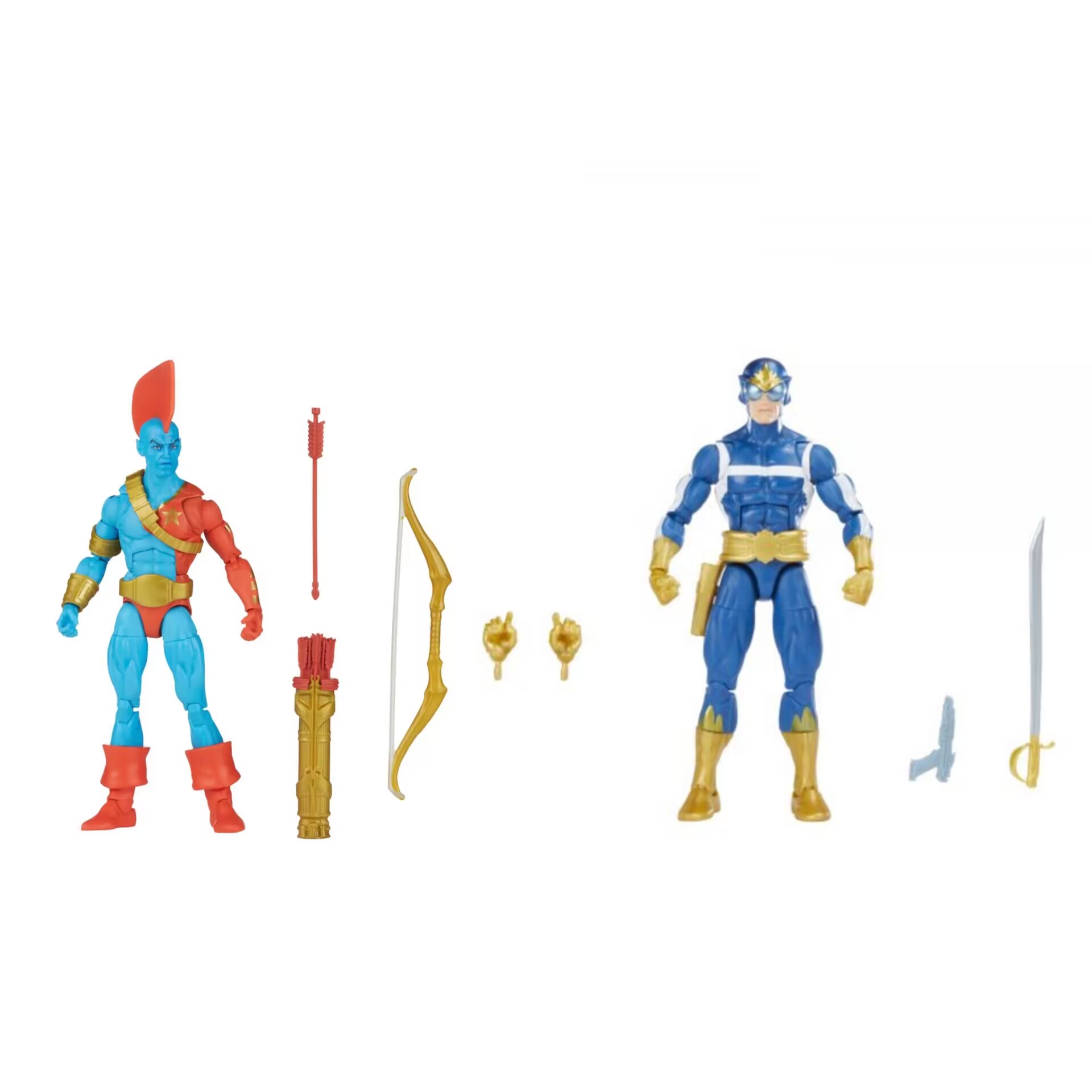 现货正版Marvel Legends 银河护卫队漫画版星爵勇度6寸可动人偶模