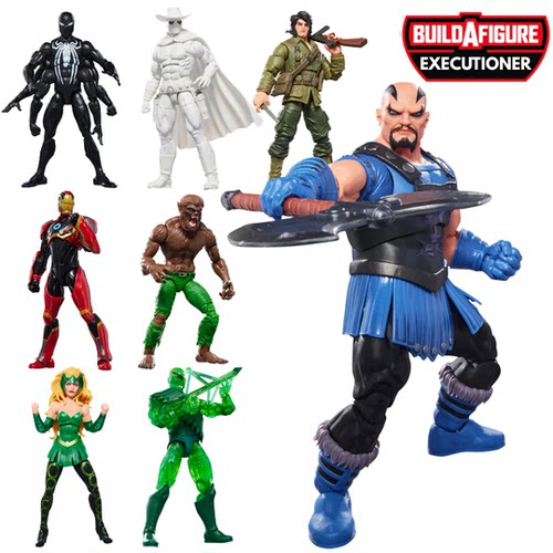 Marvel Legends 二战金刚狼 魅惑女巫 刽子手套6寸可动人偶模型
