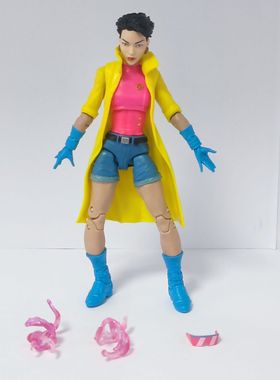 无盒正版Marvel Legends X战警朱比莉李千欢6寸可动人偶