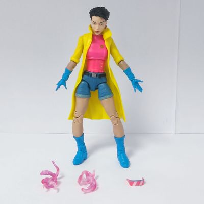 无盒正版Marvel Legends X战警朱比莉李千欢6寸可动人偶