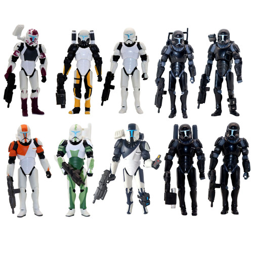 Star Wars星球大战共和国突击队长Skirata Boss Scorch3.75寸人偶