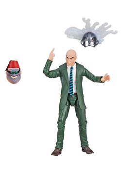 正版Marvel Legends X战警X教授无悬浮轮椅带影王头雕6寸可动人偶