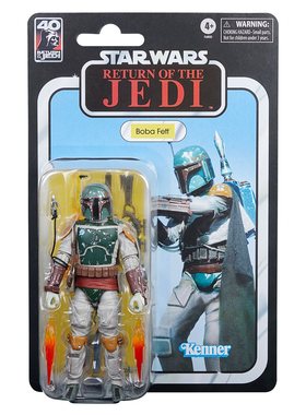 正版 Star Wars 星球大战黑系列赏金猎人波巴菲特6寸可动人偶模型