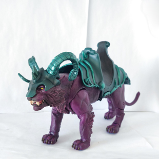 正版散货美泰宇宙巨人希曼MOTUC 1/12超可动紫豹坐骑模型