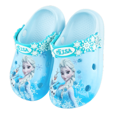 洞洞鞋女童拖鞋迪士尼