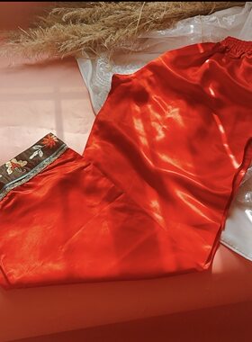 仿古唐装裤子真丝纯手工绣花苏绣长裤格格裤子宫廷  只卖99.99元
