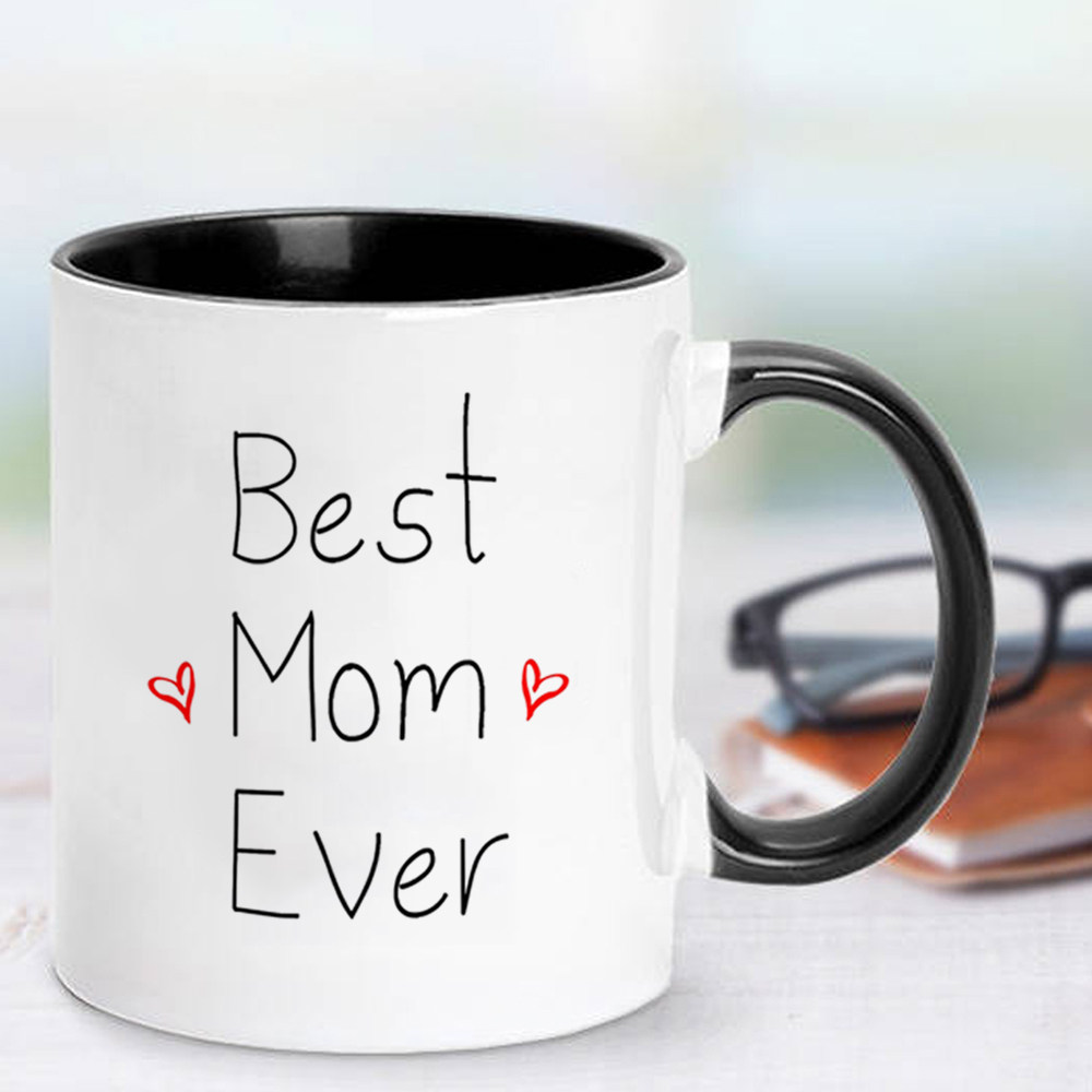 best mom ever mug mother day gift 美式母亲节礼物陶瓷马克杯