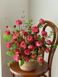 苹果杰克玫瑰花鲜花同城配送女友生日七夕520花束延吉天桥岭安图