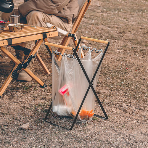 户外家用可折叠垃圾架杂物收纳架