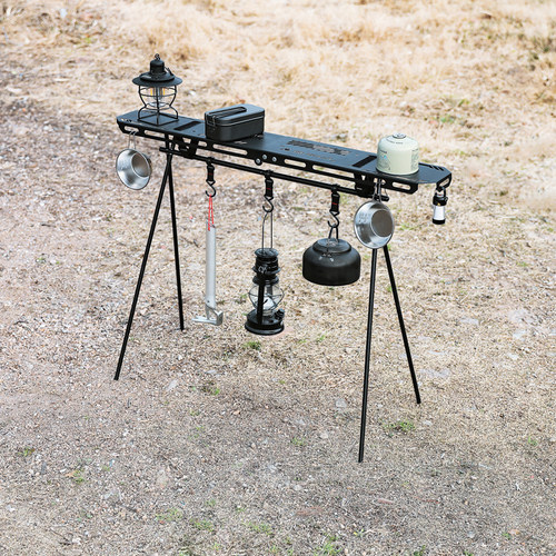 户外野营置物架铝合金大号晾衣架