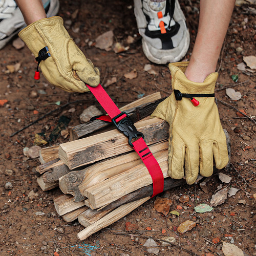 户外露营尼龙绑带插扣行李货物