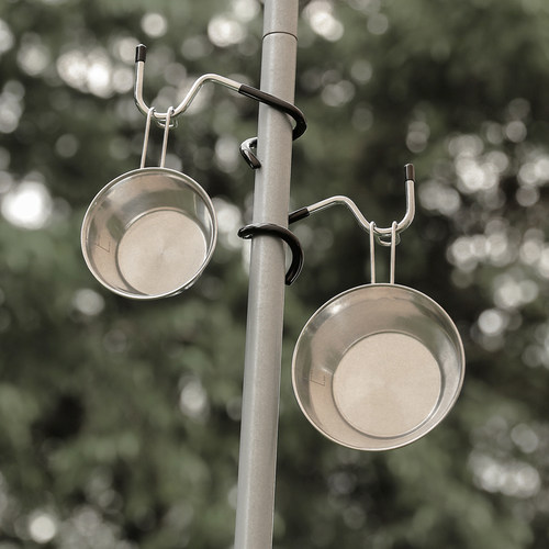 小岛屿山户外野营灯挂钩灯杆