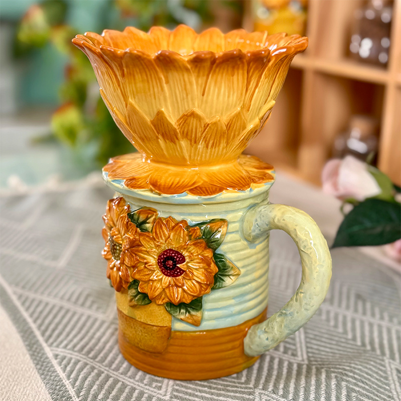 出口欧式咖啡器具家用咖啡滤杯