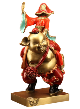 中式风猪八戒媳妇送新人结婚礼物