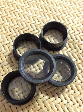 安防监控玻璃罩摄像头带玻璃黑圈尺寸2.0*1.9*1.0cm镜头防尘罩