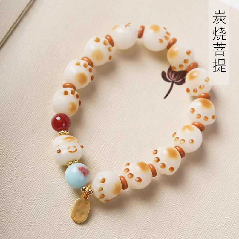 厦门南普陀手串 炭烧猫爪手串规格1.3男女式念珠招财纳福