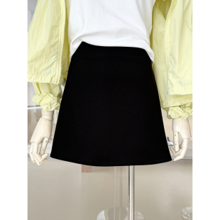 简约百搭防走光裙裤 韩版 运动休闲风高腰A字包臀裙女2026春夏新款