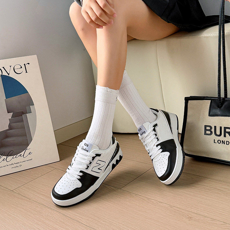 2026春季新百伦板鞋小白鞋黑白熊猫百搭情侣运动休闲鞋男,流行男鞋,休闲板鞋,淘宝优惠券,粉丝福利购,淘宝优惠卷