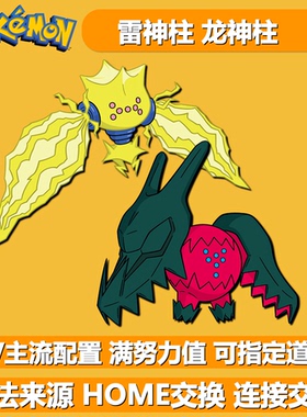 雷神柱龙神柱雷吉艾勒奇雷吉铎拉戈NSwitch2宝可梦朱紫剑盾6V闪光