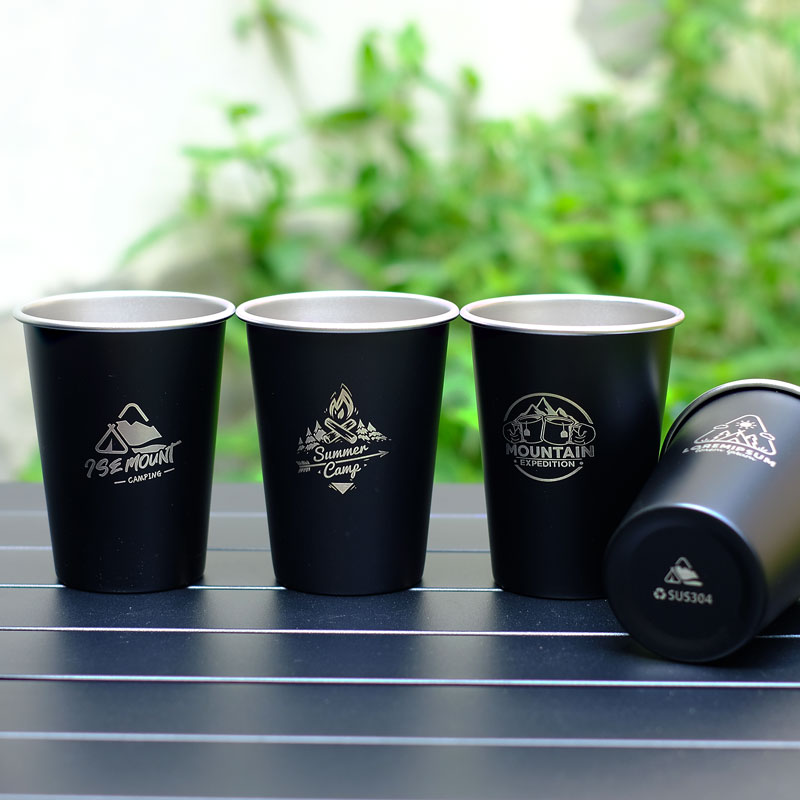 304不锈钢啤酒杯水杯露营烧烤