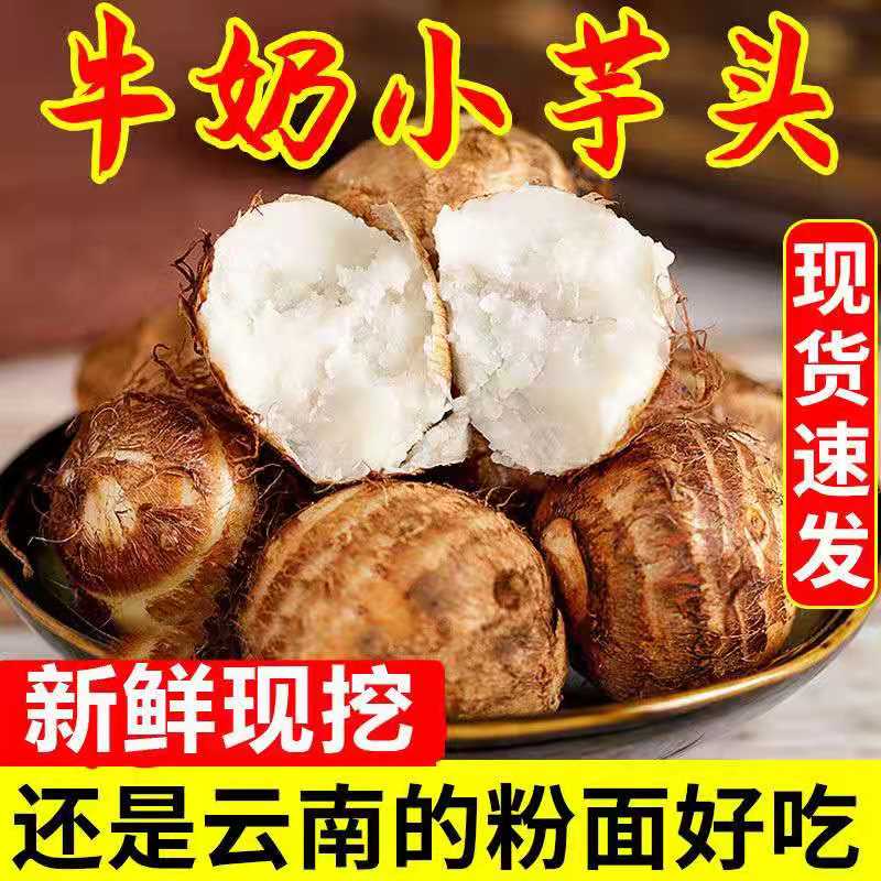 云南小芋头新鲜现挖软糯香甜好吃