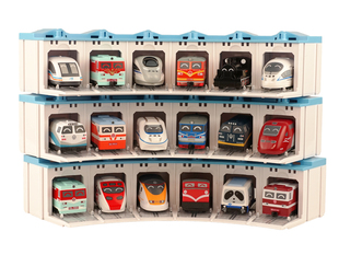 3岁4岁5岁6岁 儿童男孩玩具回力火车 铁支路 台湾畅销品