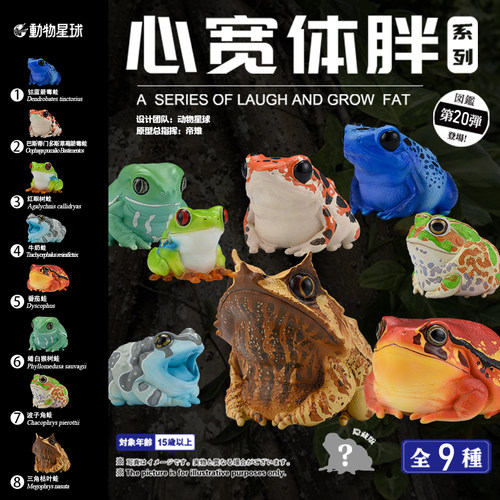 动物星球心宽体胖蛙2.0