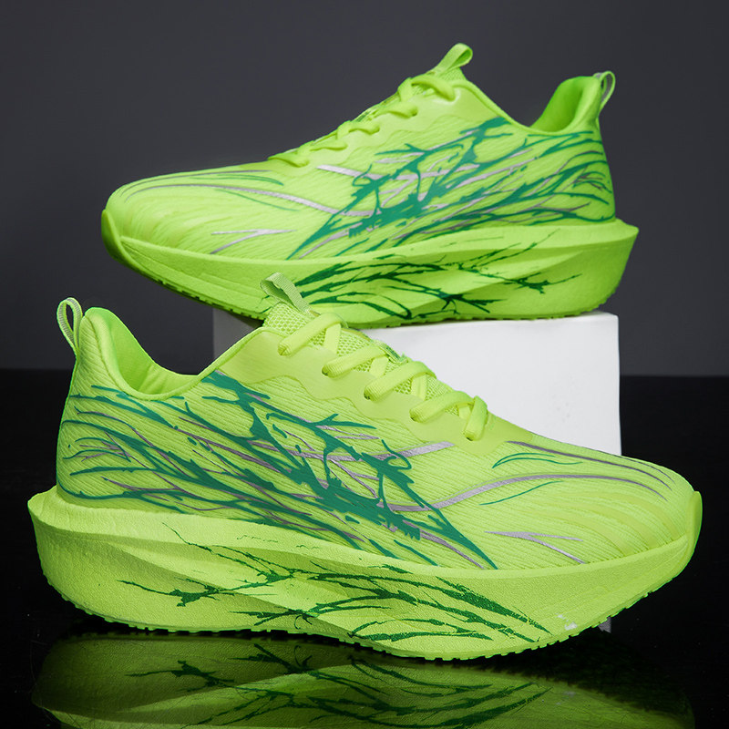 双星品牌男鞋春夏透气网面运动鞋男士学生超轻减震跑步鞋休闲轻便