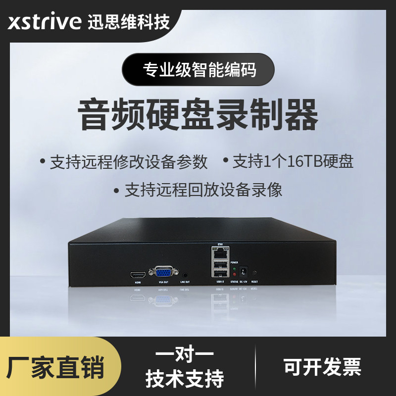 迅思维音频硬盘录制器编码器图片