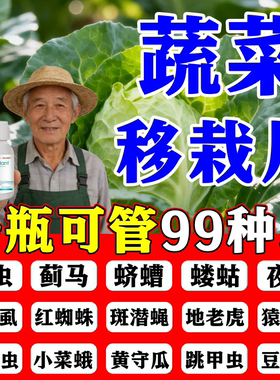 蔬菜移栽片除地下害虫专用秧苗预防粉虱红蜘蛛菜青夜蛾蚜虫硼肥药