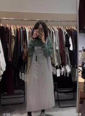 简一1253韩版休闲宽松大码圆领长袖日系简约条纹T恤女24秋季新款