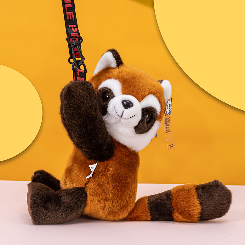 熊猫生活馆小熊猫公仔斜挎包