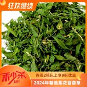 苜蓿草纯叶子 挑食宠物不浪费幼兔龙猫天竺鼠牧草烘干草兔粮草1kg