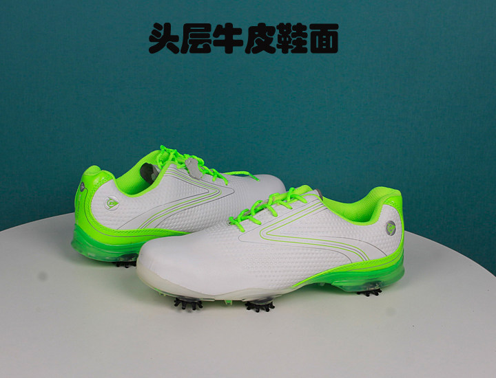 DUN  가죽 남성용 골프화 전문 고급 방수 및 미끄럼 방지