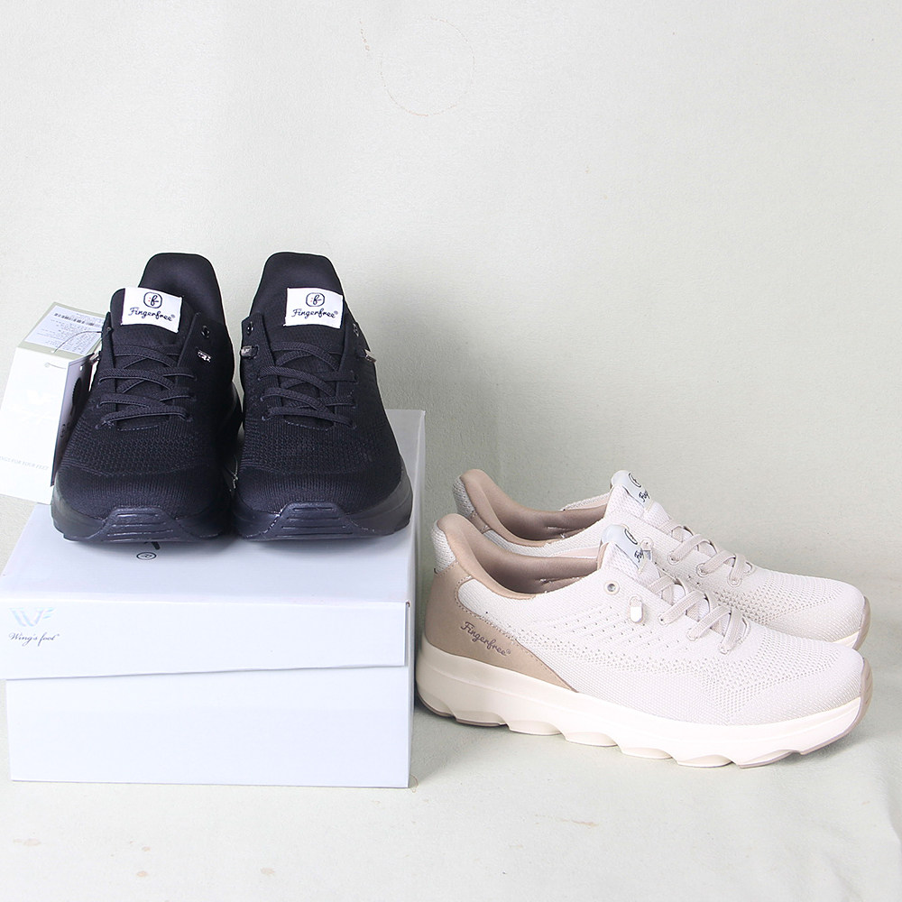 出韩国高级货男女减震透气运动鞋真皮休闲户外跑步鞋子