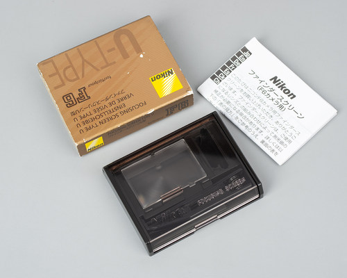 日本进口尼康原装F6标准原版屏U-TYPE型 爵版配件