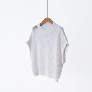 欧美跨境新款休闲圆领针织镂空海滩度假沙滩比基尼泳衣外搭罩衫女