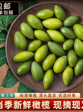 新鲜采摘橄榄檀香500g福建