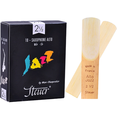 法国 STEUER 斯迪尔 降E中音萨克斯 手工哨片 黑盒 JAZZ爵士精选