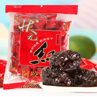 状元红阿胶贡枣1000g2斤装蜜枣红枣独立小包无核果脯蜜饯山东特产