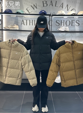 New Balance NB24年冬季男女时尚休闲保暖防风防寒羽绒服AMJ44302