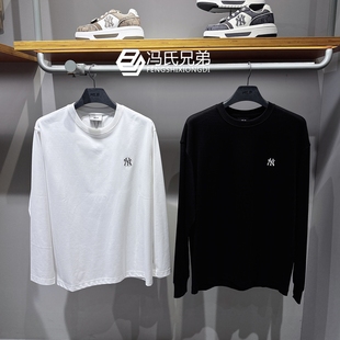 T恤衫 休闲圆领套头卫衣运动上衣长袖 3ATSB2054 25年秋男女时尚 MLB